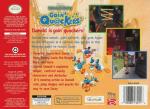 Disney's Donald Duck - Goin' Quackers Box Art Back